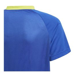 Camiseta de Fútbol de Manga Corta para Niños Adidas Predator Inspired Azul