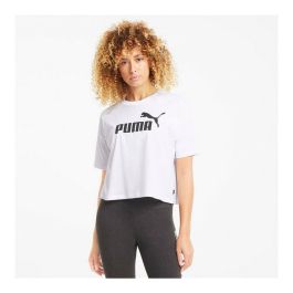 Camiseta de Manga Corta Mujer Puma Blanco L