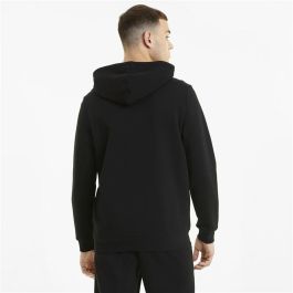 Sudadera con Capucha Hombre Puma Essentials Big Logo Negro