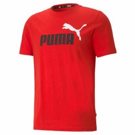 Camiseta de Manga Corta Hombre Puma Essentials+ Rojo Precio: 38.95000043. SKU: S6442041
