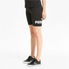 Mallas Deportivas de Mujer Puma Essentials Logo Negro