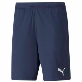 Pantalones Cortos Deportivos para Hombre Puma Individual Rise Azul oscuro