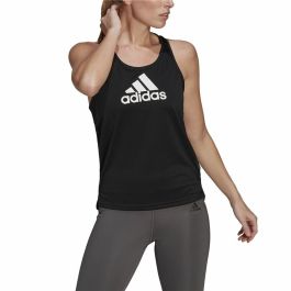 Camiseta de Tirantes Mujer Adidas Aeroready D2M Negro