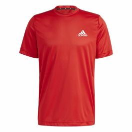 Camiseta de Manga Corta Hombre Aeroready Designed To Move Adidas Designed To Move Rojo Precio: 22.94999982. SKU: S6486720