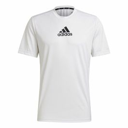 Camiseta Adidas Primeblue D2M Sport 3 Blanco Precio: 28.9500002. SKU: S6486742