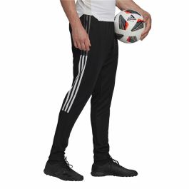 Pantalón de Entrenamiento de Fútbol para Adultos Adidas Tiro21 Tk Negro Hombre