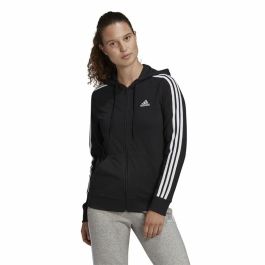 Chaqueta Deportiva para Mujer Adidas Essentials 2 Stripes Negro