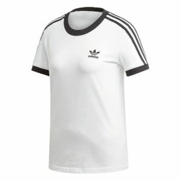 Camiseta de Manga Corta Mujer Adidas 3 stripes Blanco Precio: 27.95000054. SKU: S64126871