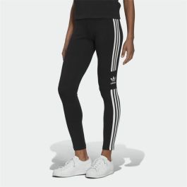 Mallas Deportivas de Mujer Adidas Adicolor 3 Stripes Trefoil Negro