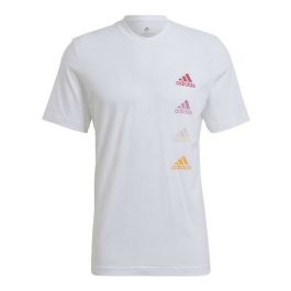 Camiseta de Manga Corta Hombre Adidas Essentials Gradient Blanco Precio: 25.95000001. SKU: S6435077
