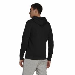 Sudadera con Capucha Hombre Adidas Essentials Fleece Big Logo Negro