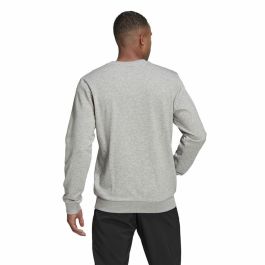 Sudadera sin Capucha Hombre Adidas Essential Big Logo Gris Sudadera sin Capucha Hombre Adidas Essential Big Logo Gris