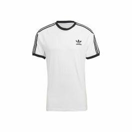 Camiseta de Manga Corta Hombre Adidas 3 stripes Blanco