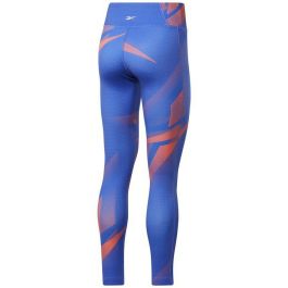 Mallas Deportivas de Mujer Reebok MYT Printed Azul