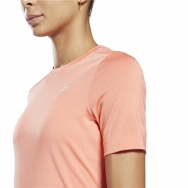 Camiseta de Manga Corta Mujer Workout Ready Reebok Supremium Rosa