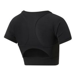 Camiseta de Manga Corta Mujer Reebok Training MYT Negro XS