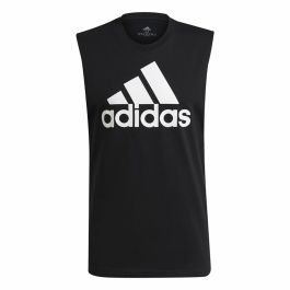 Camiseta para Hombre sin Mangas Adidas Essentials Big Logo Negro Precio: 31.95000039. SKU: S6487691