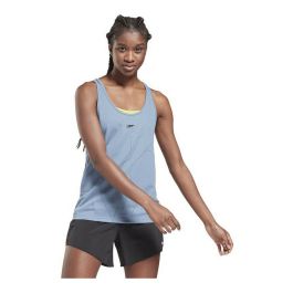 Camiseta de Tirantes Mujer Reebok United By Fitness Perforated Añil