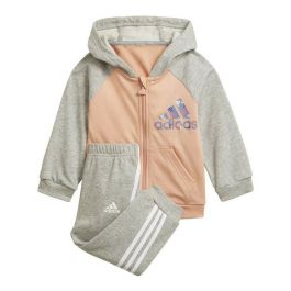 Chándal Infantil Adidas Full-Zip Blush Salmón