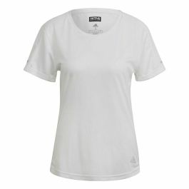 Camiseta de Manga Corta Mujer Adidas Run It Blanco Precio: 25.95000001. SKU: S6487683