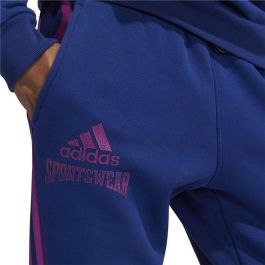 Pantalón Largo Deportivo Adidas Reverse Retro Future Icons Azul Hombre