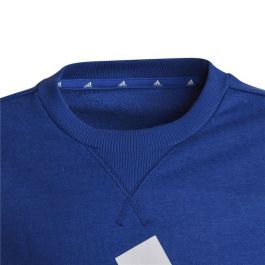 Sudadera Infantil Adidas Essentials Big Logo Azul