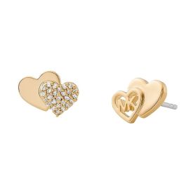 Pendientes Mujer Michael Kors HEART Latón Precio: 91.50000035. SKU: B19Y4DMWSX