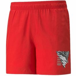 Pantalones Cortos Deportivos para Hombre Puma Summer Rojo