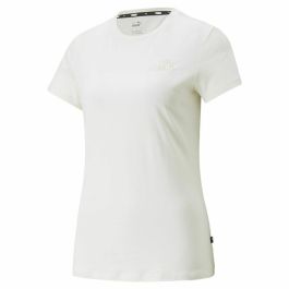 Camiseta de Manga Corta Mujer Puma Blanco Precio: 24.58999994. SKU: S6465016