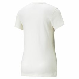 Camiseta de Manga Corta Mujer Puma Blanco