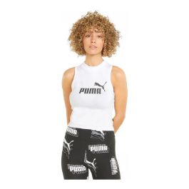 Top Deportivo de Mujer Puma Essentials High Neck Blanco
