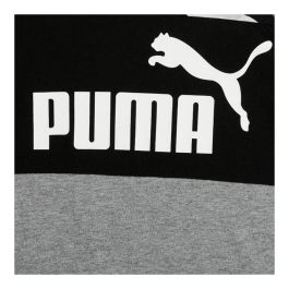 Camiseta de Manga Corta Niño Puma ESS+ Camo Negro