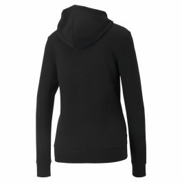 Sudadera con Capucha Mujer Puma Negro