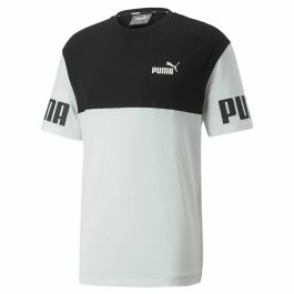 Camiseta Deportiva de Manga Corta Puma Power Colorblock Negro Precio: 27.95000054. SKU: S6452619