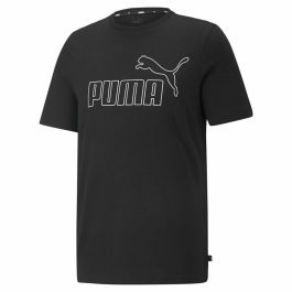 Camiseta de Manga Corta Hombre Puma Essentials Elevated Negro Precio: 21.95000016. SKU: S6469965