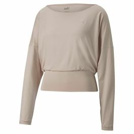 Sudadera sin Capucha Mujer Puma Studio Yogini Lite Salmón Precio: 45.95000047. SKU: S6466044