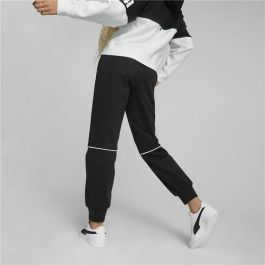 Pantalón de Chándal para Adultos Puma Colorblock Negro Mujer