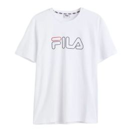 Camiseta de Manga Corta Hombre Fila FAM0225 10001 Blanco