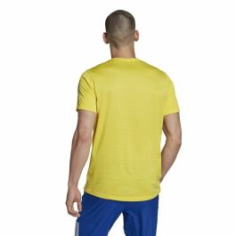 Camiseta de Manga Corta Hombre Adidas Graphic Tee Shocking Amarillo