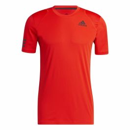Camiseta de Fútbol Adidas CLUB 3STR TEE Rojo
