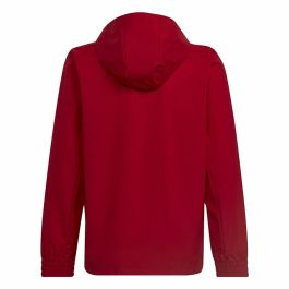 Chaqueta Deportiva para Niños Adidas Entrada 22 Rojo