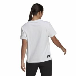 Camiseta de Manga Corta Mujer Adidas Future Icons Blanco