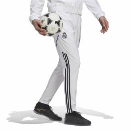 Pantalón de Entrenamiento de Fútbol para Adultos Adidas Condivo Real Madrid 22 Blanco Hombre