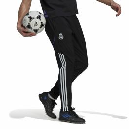 Pantalón de Entrenamiento de Fútbol para Adultos Adidas Condivo Real Madrid 22 Negro Hombre