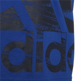 Camiseta de Manga Corta Adidas Big Logo Azul