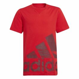 Camiseta de Manga Corta Adidas Big Logo Rojo