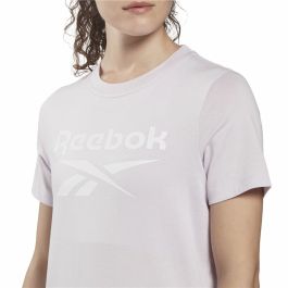 Camiseta de Manga Corta Mujer Reebok Identity Rosa claro