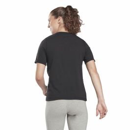 Camiseta de Manga Corta Mujer Reebok Tape Pack Negro