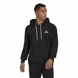 Sudadera con Capucha Hombre Adidas Essentials Feelcomfy Negro