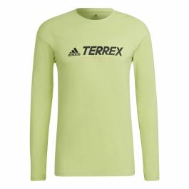 Camisa de Manga Larga Hombre Adidas Terrex Primeblue Trail Verde limón Precio: 32.88999978. SKU: S64114339